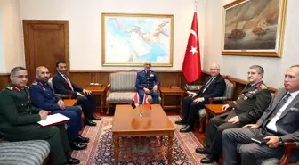 Milli Savunma Bakanı Güler, BAE Genelkurmay Başkanı'nı Kabul Etti