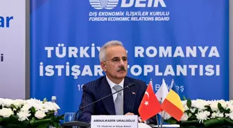 Bakan Uraloğlu, Romanya'da Türkiye-Romanya Yuvarlak Masa Toplantısı'na Katıldı