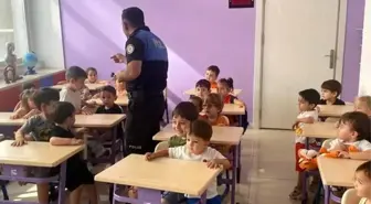 Polis Ekipleri Çocuklara Trafik Güvenliği Eğitimi Verdi