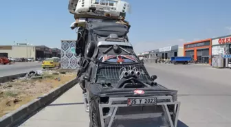 Aksaraylı Otomobil Tutkunu, 1991 Model Aracını Bilim Kurgu Araçlarına Benzetti
