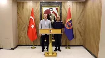 Çanakkale Valisi'nden Jandarma Komutanı'na Ziyaret