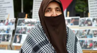 Filistin için imza kampanyasına destek veren Cemile teyze: 'Her bir imza İsrail'e bir bomba olacak'