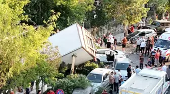 Nevşehir'de Freni Patlayan Kamyon 10 Araca Çarptı, 6 Yaralı