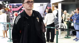 Benfica havaalanından paylaştı! Kerem Aktürkoğlu İstanbul'a geliyor