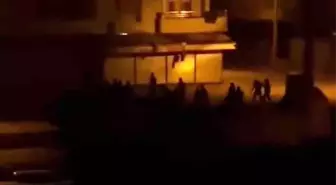Kızıltepe'de Taşlı ve Sopalı Kavga Kamerada