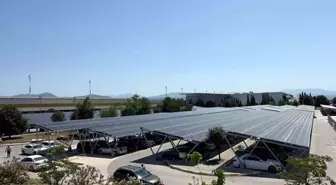 Milas-Bodrum Havalimanı'nda Güneş Enerjisi Santrali Tamamlandı
