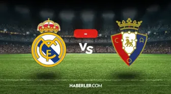Real Madrid Osasuna maçı kaç kaç, bitti mi? MAÇ SONUCU! Real Madrid Osasuna golleri kim attı, canlı maç anlatımı!