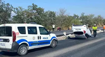 Manisa'da Trafik Kazası: 1 Yaralı