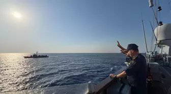 TCG Kınalıada, Libya Deniz Kuvvetleri ile Eğitim Gerçekleştirdi
