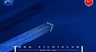Türk Yıldızları'nın Uçuşu Göktürk Uydusu ile Görüntülendi