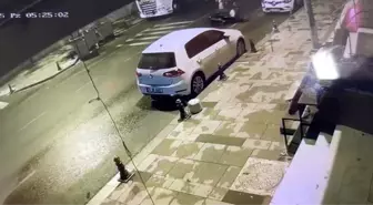 Ümraniye'de Motosiklet Hırsızlığı Güvenlik Kamerasında