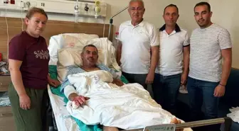 Yaralı orman işçisinin tedavisi devam ediyor