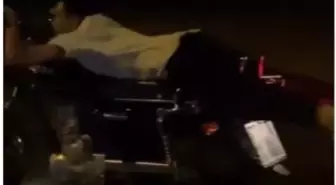 Bolu'da Plakasız Motosikletle Tehlikeli Sürüş