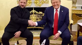 Zelenski, Trump'a 1 dakika içinde 8 kez teşekkür etti