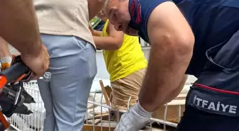 Isparta'da Çocuk Demir Korkuluğa Saplandı