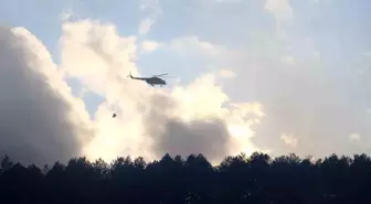 Bolu'da Orman Yangını Kısmi Olarak Kontrol Altına Alındı