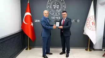 Düzce Gençlik ve Spor İl Müdürlüğü'nde Devir Teslim Töreni