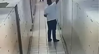 Su Parkında Hırsızlık Anları Güvenlik Kamerasında