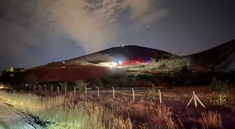 Ankara'da Eymir Gölü Yakınında Yangın Kontrol Altına Alındı