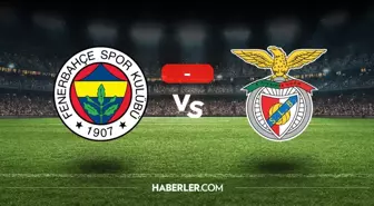 Fenerbahçe Benfica maçı kaç kaç, bitti mi? MAÇ SONUCU! Fenerbahçe Benfica golleri kim attı, canlı maç anlatımı!