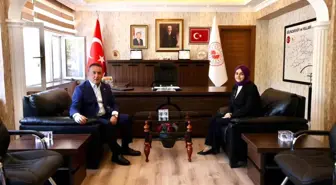 Bilecik Valisi Sözer, Gölpazarı Kaymakamı Kılıç'ı Ziyaret Etti