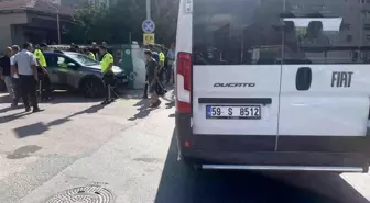 Tekirdağ'da Minibüs ile Otomobil Çarpıştı: 1 Yaralı