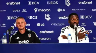 Beşiktaş Teknik Direktörü Solskjaer: 'Yarın kazanmak için sahaya çıkacağız'