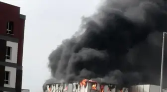 Osmaniye'de Deprem Konutlarında Yangın Paniği