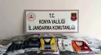 Konya'da Kopya Tişört ve Forma Operasyonu: 955 Adet Ele Geçirildi