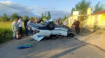 Tokat'ta Trafik Kazası: 1 Yaralı