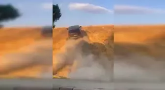 Ankara'da Sürücünün Tehlikeli Trafik Kaçamağı
