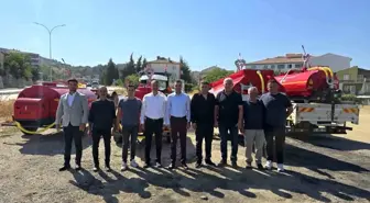 Bilecik'te Yangın Söndürme Tankerleri Köylere Teslim Edildi