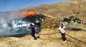 Hakkari'de Anız Yangını: 4 Bin Bağ Ot Yandı