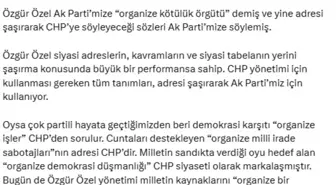 Ömer Çelik'ten Özgür Özel'e Cevap: 'Siyasi Navigasyon Güncellemesi Yapmalı'