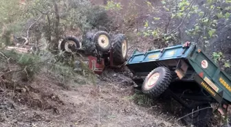 Akhisar'da Traktör Kazası: Dede Hayatını Kaybetti, Torunu Yaralandı