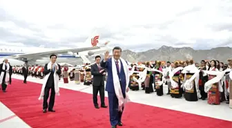 Xi Jinping Xizang'ın Kuruluş Yıldönümünde Lhasa'da