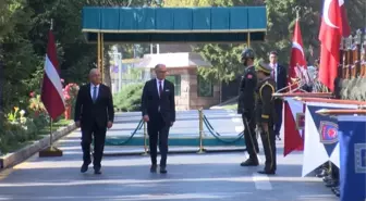 Milli Savunma Bakanı Güler, Letonya Savunma Bakanı Sprüds ile Görüştü