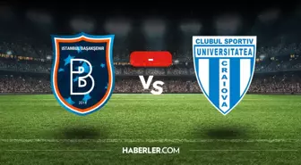 Başakşehir Craiova maçı kaç kaç, bitti mi? MAÇ SONUCU! Başakşehir Craiova golleri kim attı, canlı maç anlatımı!