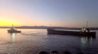 Çanakkale Boğazı'nda Genel Kargo Gemisi Makine Arızası Geçirdi