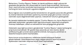 DMM, 'Cumhur Reyonu' İddialarını Yalanladı