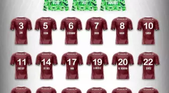 Seza Çimento Elazığspor'un 2025-2026 Forma Numaraları Belli Oldu