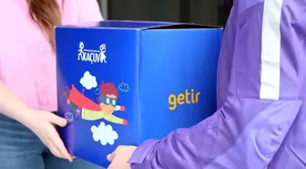 Getir, Kanserli Çocuklara Umutlu Kutular Projesine Destek Veriyor