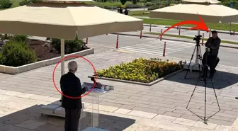 Görüntü TBMM'den! Basın toplantısı yapan milletvekilini sadece bir kişi dinledi