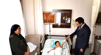 Dinar Kaymakamı Uğuz, Devlet Hastanesi'ni Ziyaret Etti