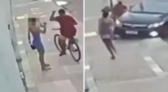 Kız arkadaşının telefonunu çalan hırsızı arabasıyla ezdi
