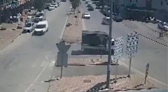 Konya'da Trafik Kazalarının Kameralardaki Görüntüleri