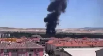 Kütahya'da Hava Er Eğitim Tugayı'nda Yangın Çıktı