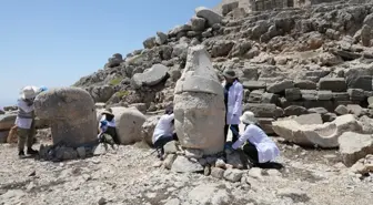 Nemrut Dağı’nda Sağlamlaştırma Çalışmaları Başladı