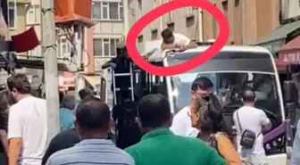 Ordu'da Teknisyene Dolmuş Çarptı: O Anlar Kamerada
