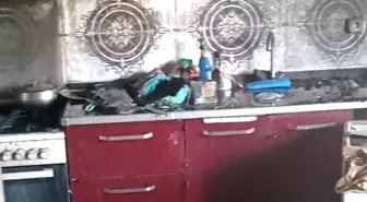 Van'da Evde Yangın Çıktı